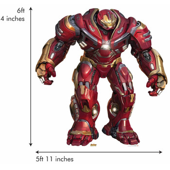 Hulkbuster 2.0 Avengers Infinity War Giant Cardboard Cutout / Standup Hulkbuster 2.0 Avengers Infinity War Giant Cardboard Cutout / Standup