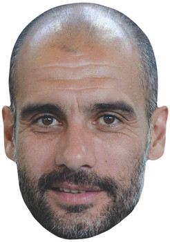 Pep Guardiola 2D Single Card Face Mask Pep Guardiola 2D Single Card Face Mask