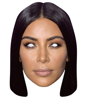 Kim Kardashian 2D Single Card Party Face Mask Kim Kardashian 2D Single Card Party Face Mask