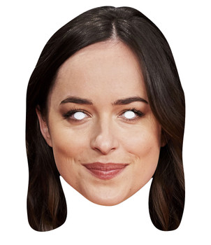 Dakota Johnson 2D Single Card Party Face Mask Dakota Johnson 2D Single Card Party Face Mask