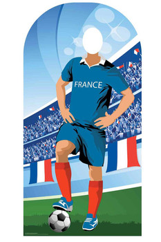 World Cup 2018 France Football Cardboard Cutout Stand-in World Cup 2018 France Football Cardboard Cutout Stand-in