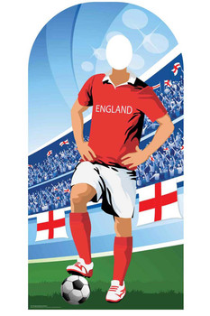 World Cup 2018 England Football Cardboard Cutout Stand-in World Cup 2018 England Football Cardboard Cutout Stand-in