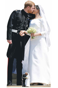 Prince Harry and Meghan Markle First Kiss Cardboard Cutout Prince Harry and Meghan Markle First Kiss Cardboard Cutout