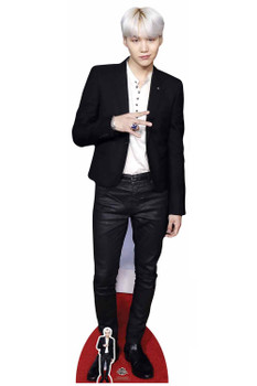 Suga from BTS Bangtan Boys Cardboard Cutout Suga from BTS Bangtan Boys Cardboard Cutout