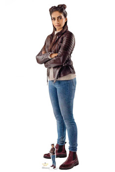 Yasmin Khan from The 13th Doctor Who Cardboard Cutout Yasmin Khan from The 13th Doctor Who Cardboard Cutout