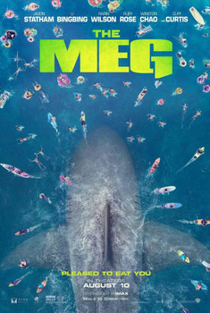 The Meg Original Movie Poster - Double Sided Advance Style The Meg Original Movie Poster - Double Sided Advance Style