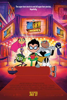 Teen Titans Original Movie Poster - Double Sided Final Style Teen Titans Original Movie Poster - Double Sided Final Style