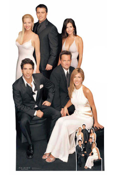 Friends Group Cardboard Cutout / Standup featuring Rachel, Ross, Joey & gang Cardboard Cutout / Standup Friends Group Cardboard Cutout / Standup featuring Rachel, Ross, Joey & gang Cardboard Cutout / Standup