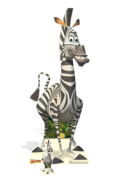 Marty the Zebra from Madagascar Cardboard Cutout Marty the Zebra from Madagascar Cardboard Cutout