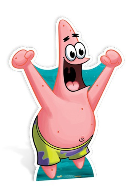 Lifesize Cardboard Cutout of Patrick Star From Spongebob ...
