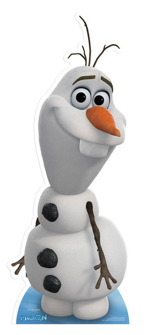 Olaf from Frozen Cardboard Cutout. Buy Disney Frozen standups