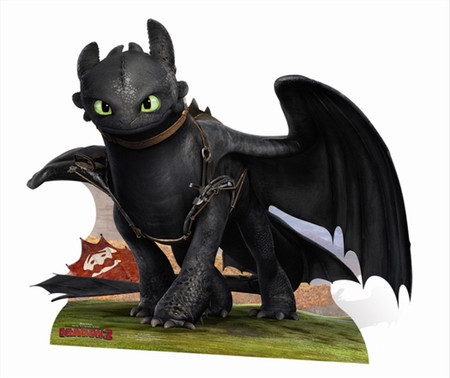 Toothless from How To Train Your Dragon 2 Cardboard Cutout ...