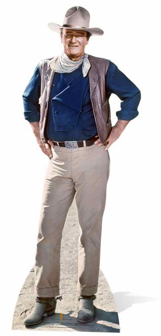 John Wayne Classic Pose Cardboard Cutout / Stand Up / Standee buy Wild