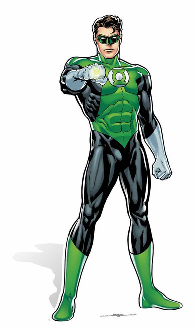 Green Lantern Comic Style DC Comics Cardboard Cutout / Standee / Stand Up