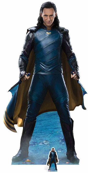 Loki from Thor: Ragnarok Official Marvel Lifesize Cardboard Cutout