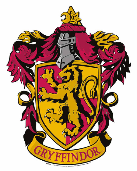 Gryffindor Crest From Harry Potter Wall Mounted Official Cardboard ...