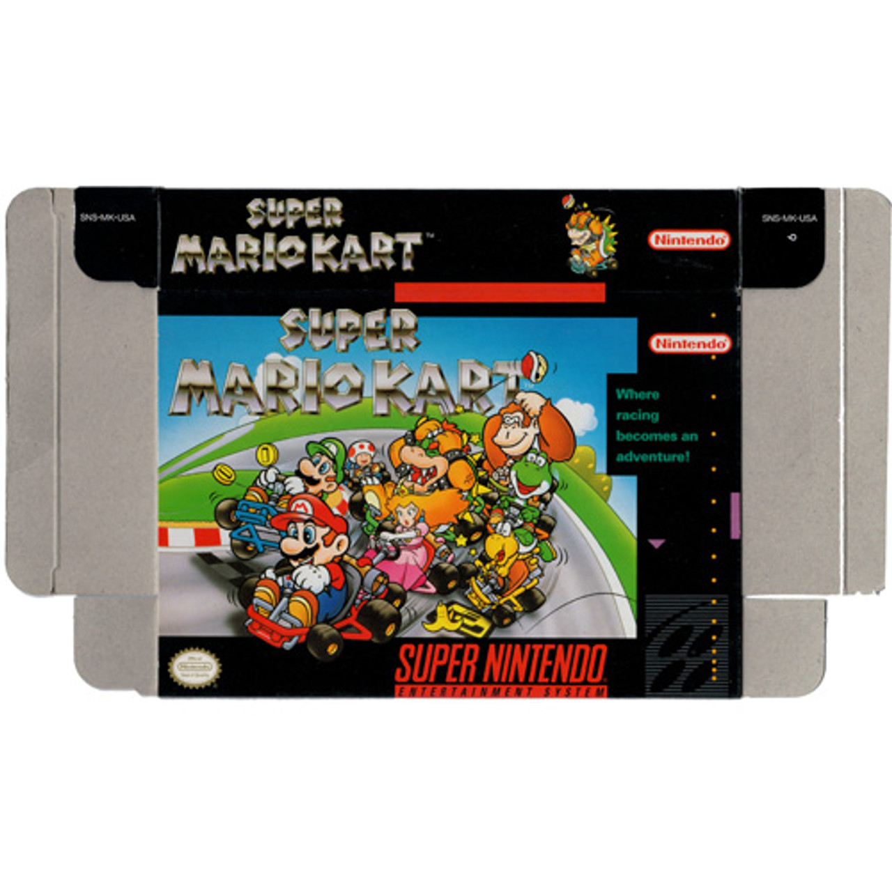 mario kart nes jnes