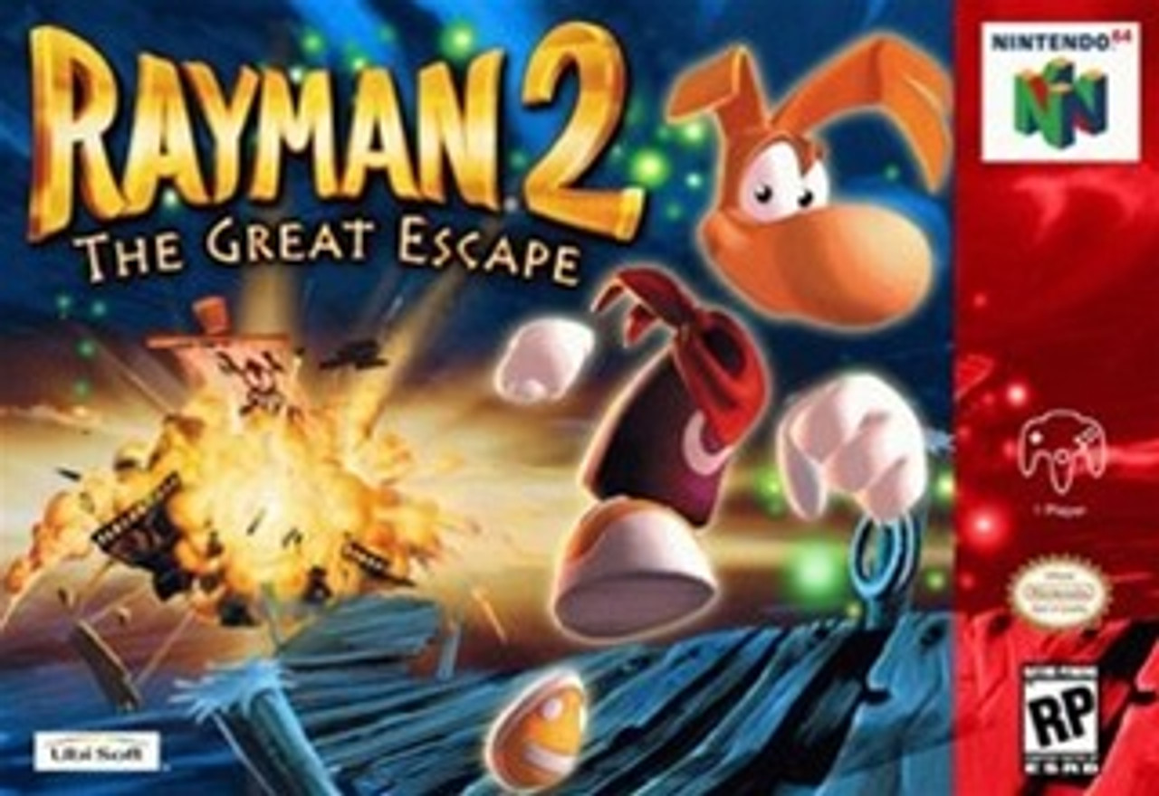 Rayman 2 The Great Escape Nintendo 64 N64 Game For Sale ...