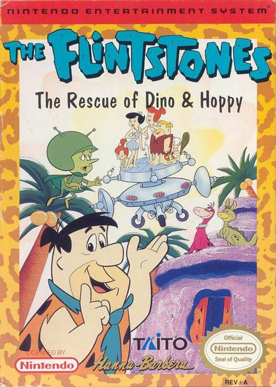 download nes flintstones the rescue of dino hoppy