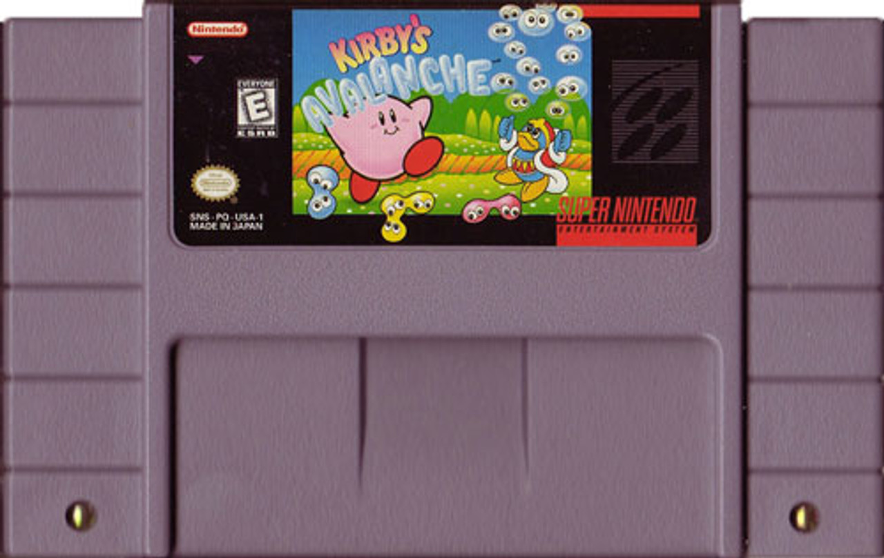kirby s avalanche snes