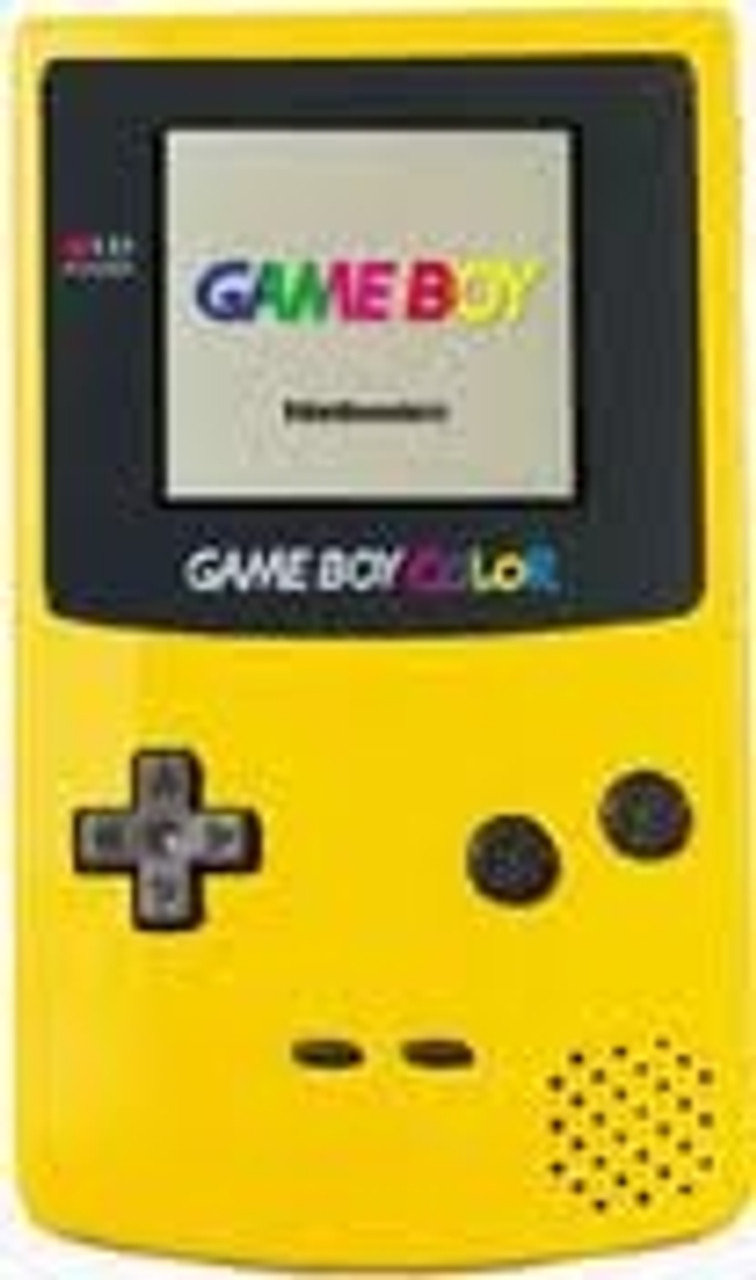 Game Boy Color System Yellow For Sale Nintendo DKOldies