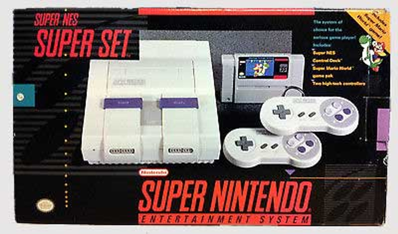 SNES System System Super Set Complete in Box For Sale DKOldies