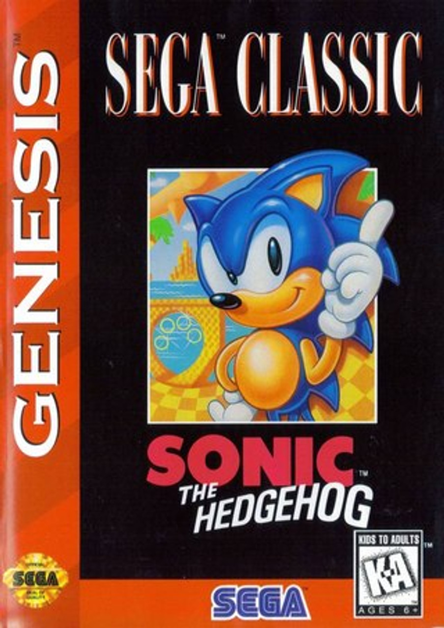 Complete Sonic The Hedgehog Classic Cover Game For Sale | DKOldies