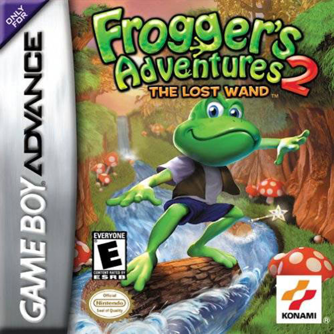 Froggers Adventures 2 Lost Wand Nintendo GameBoy Advance GBA Game Sale