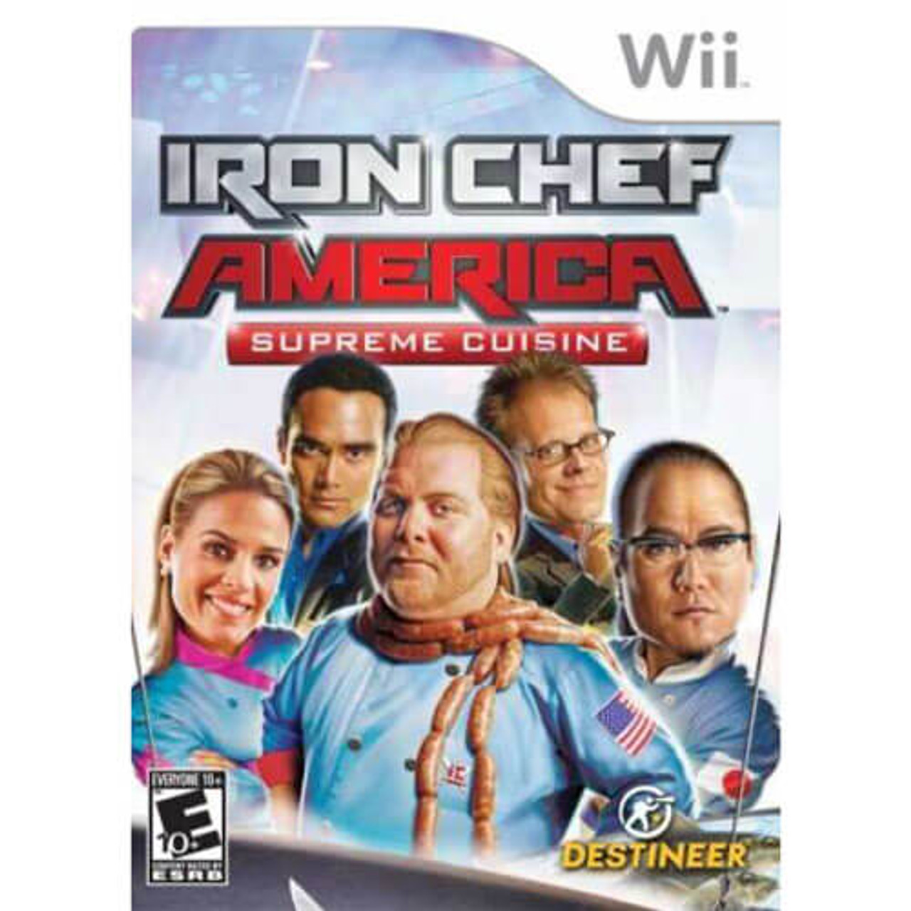 Iron Chef America Supreme Cuisine Nintendo Wii Game For Sale