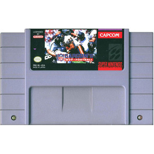 Capcoms MVP Football Super Nintendo SNES Game For Sale | DKOldies
