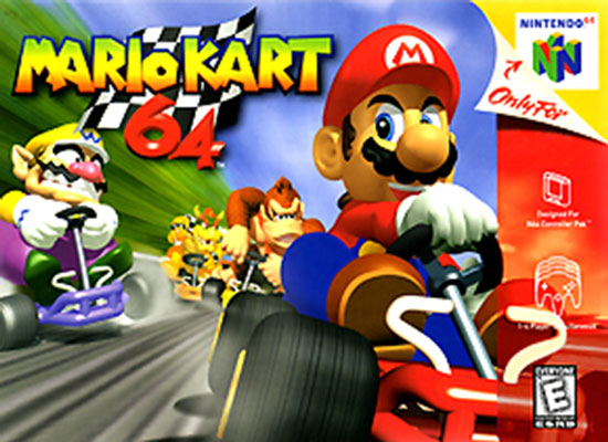 Image result for Mario Kart 64 Box Art