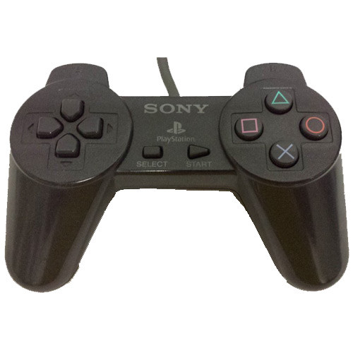 PS1 Original Charcoal Controller PlayStation 1 For Sale | DKOldies