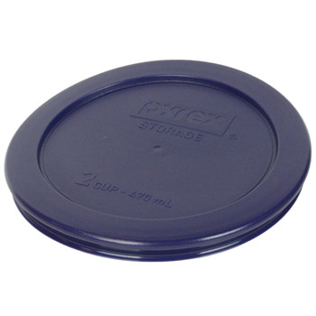Pyrex 7200-PC Dark Blue 2 Cup, 470mL Round Plastic Replacement Lid Pyrex 7200-PC Dark Blue 2 Cup, 470mL Round Plastic Replacement Lid