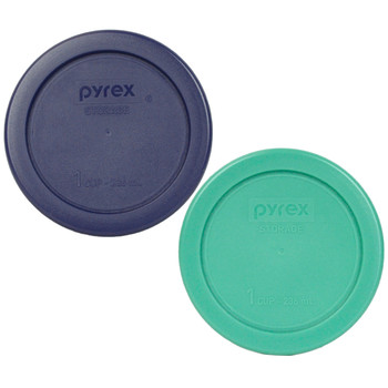 Pyrex 7202-PC (1) Green and (1) Blue 1 Cup, 236ml Round Plastic Replacement Lid
Pyrex 7202-PC (1) Green and (1) Blue 1 Cup, 236ml Round Plastic Replacement Lid