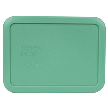Pyrex 7210-PC Aqua 3 Cup, 750ml Rectangle BPA Free Plastic Lid
Pyrex 7210-PC Aqua 3 Cup, 750ml Rectangle BPA Free Plastic Lid