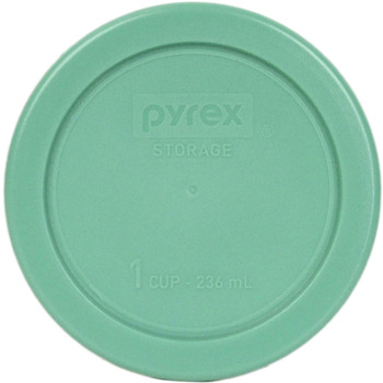 Pyrex 7202-PC Green 1 Cup, 236mL Round Plastic Replacement Lid Pyrex 7202-PC Green 1 Cup, 236mL Round Plastic Replacement Lid