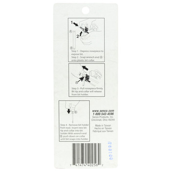 Senco EA0142 #2 Phillips Duraspin Drive Bits - 5 Pack Senco EA0142 #2 Phillips Duraspin Drive Bits - 5 Pack