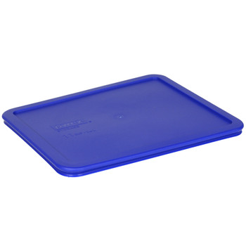 Pyrex 7212-PC Cobalt Blue Plastic Rectangle Lid - 11 Cup, 2.6L Pyrex 7212-PC Cobalt Blue Plastic Rectangle Lid - 11 Cup, 2.6L