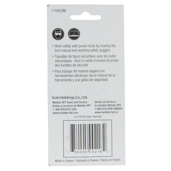 Hitachi 115003 No. 2 Phillips 1/4" Stainless Steel Magnetic Driver Bit Hitachi 115003 No. 2 Phillips 1/4" Stainless Steel Magnetic Driver Bit