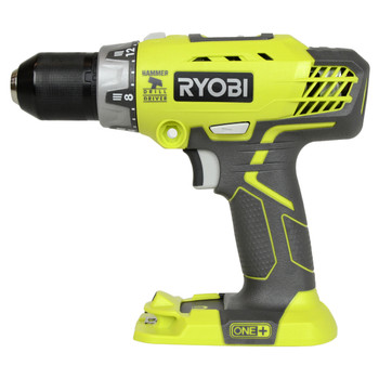 Ryobi Tools P214 18V 1/2" Cordless Lithium Ion Hammer Drill Driver, Tool Only Ryobi Tools P214 18V 1/2" Cordless Lithium Ion Hammer Drill Driver, Tool Only