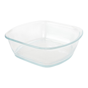 Pyrex clear glass 8100 square storage bowl Pyrex clear glass 8100 square storage bowl