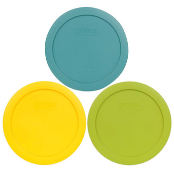 Pyrex 7201-PC 4 Cup (1) Turquoise, (1) Edamame Green and (1) Yellow Round Plastic Lid
Pyrex 7201-PC 4 Cup (1) Turquoise, (1) Edamame Green and (1) Yellow Round Plastic Lid