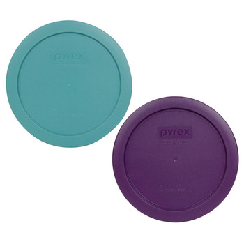 Pyrex 7201-PC (1) Light Green and (1) Purple 4 Cup Round Plastic Replacement Lid
Pyrex 7201-PC (1) Light Green and (1) Purple 4 Cup Round Plastic Replacement Lid