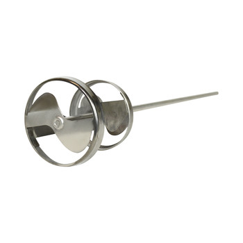 Jiffy Mixer ES 3/8" Shaft 2-5 Gallon 20" Stainless Steel Mixing Blade Jiffy Mixer ES 3/8" Shaft 2-5 Gallon 20" Stainless Steel Mixing Blade