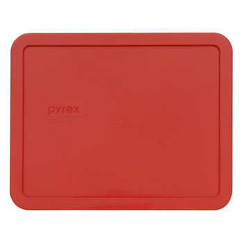 Pyrex 7212-PC Red 11 Cup Rectangle Plastic Replacement Lid Pyrex 7212-PC Red 11 Cup Rectangle Plastic Replacement Lid