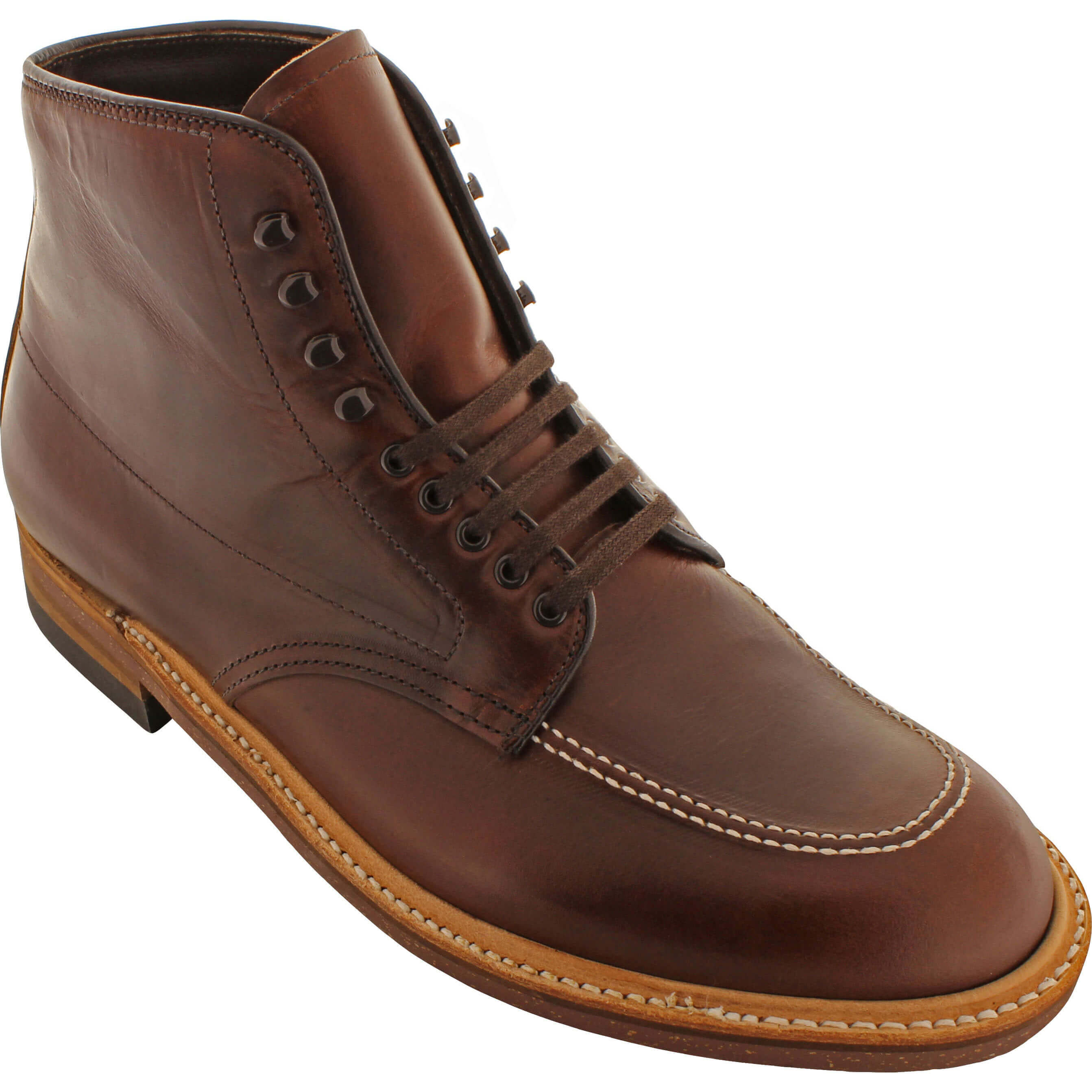 alden 403 indy boot brown chromexcel theshoemart com
