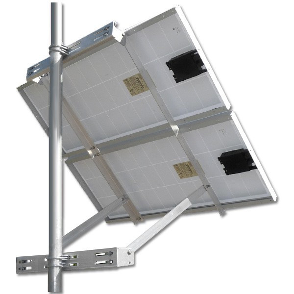 Adjustable Side Of Pole Mount Kit For 2 Panels