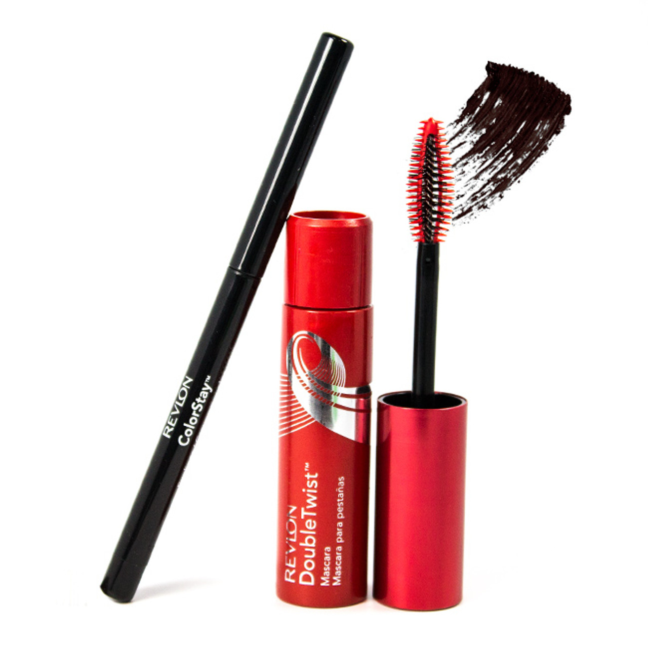 Revlon DoubleTwist Volumizing Mascara with Black Colorstay Eyeliner