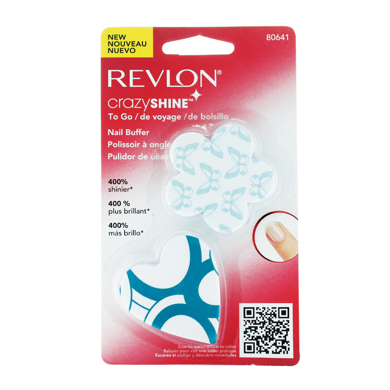 Revlon Crazy Shine To Go Nail Buffer