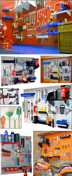 Garage Storage Ideas Pegboard Tool Organization Wall Control